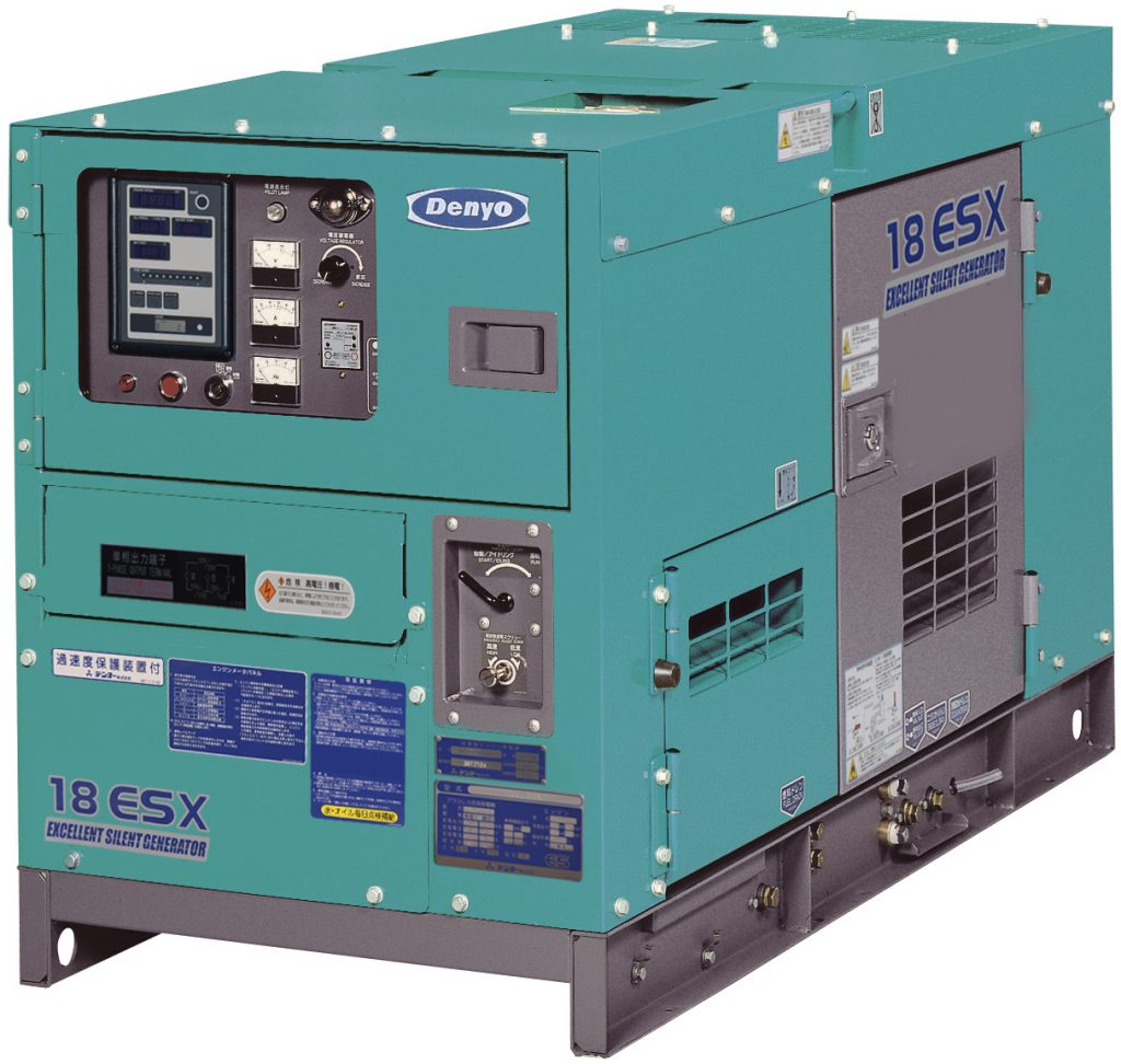 denyo発電機 DCA-18ESX | Denyo Trading Vietnam Co., Ltd